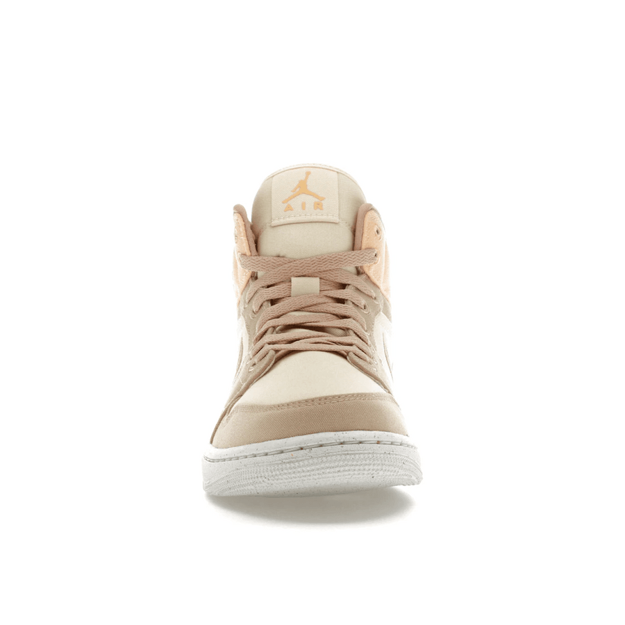 Air Jordan 1 Mid SE Canvas Khaki — 36
