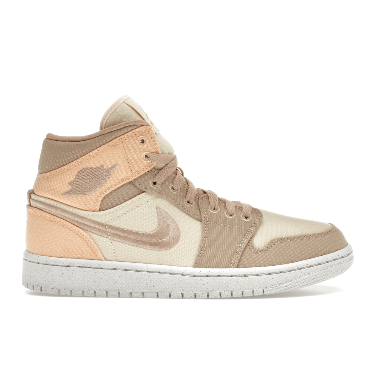 Air Jordan 1 Mid SE Canvas Khaki — 36