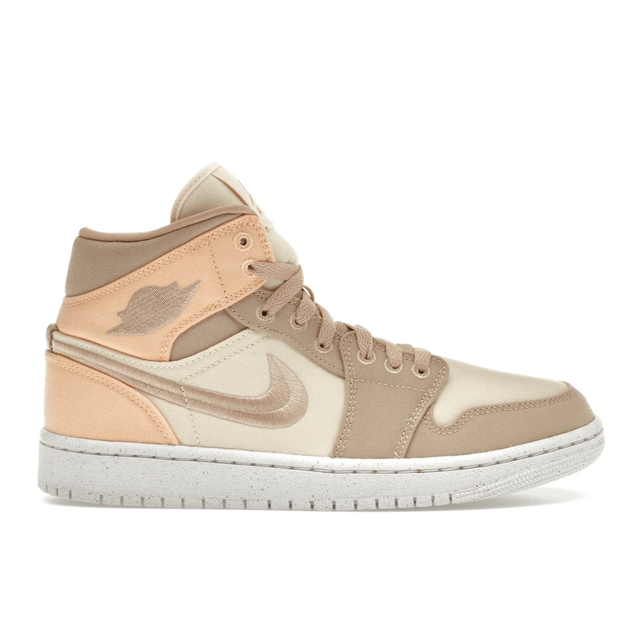 Air Jordan 1 Mid SE Canvas Khaki — 36