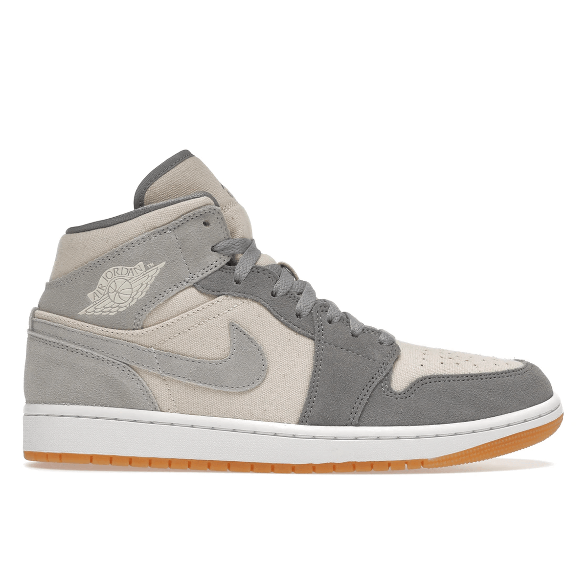 Air Jordan 1 Mid SE Coconut Milk Particle Grey — 36