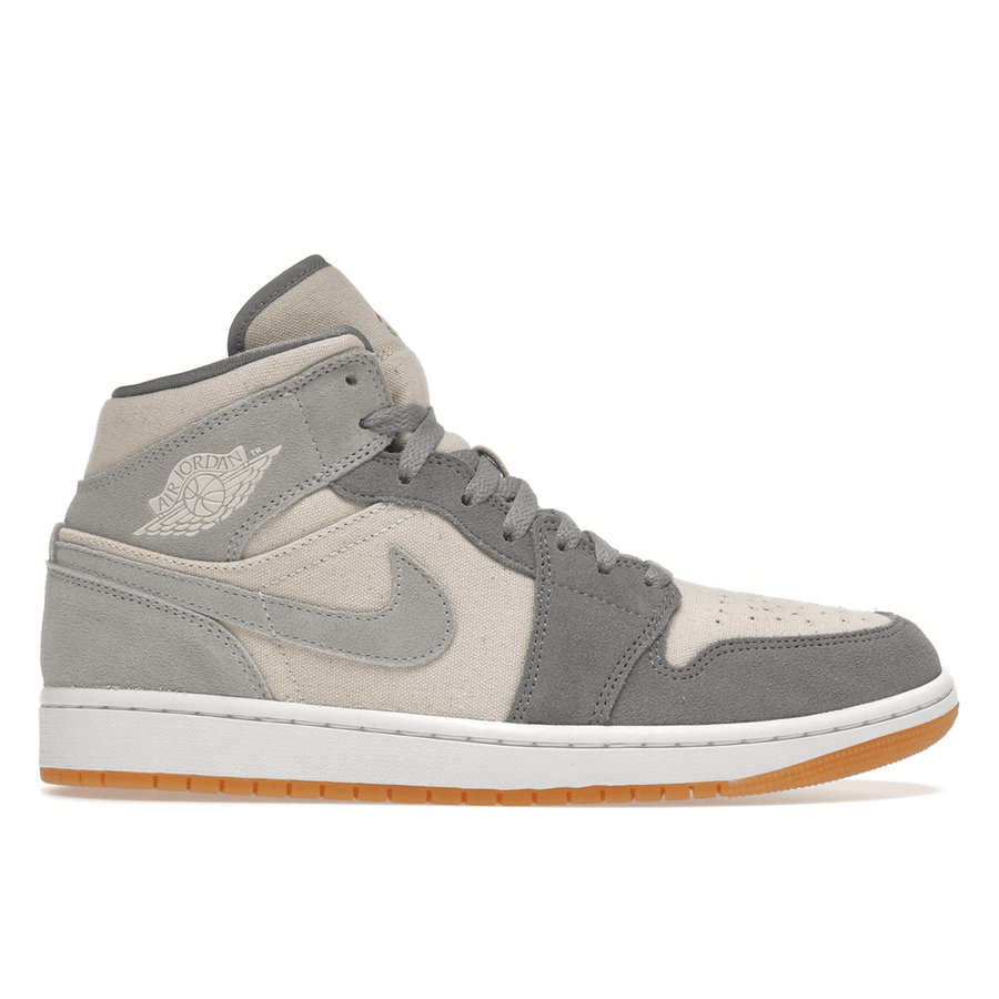 Air Jordan 1 Mid SE Coconut Milk Particle Grey — 36