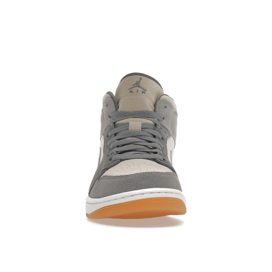 Air Jordan 1 Mid SE Coconut Milk Particle Grey — 36