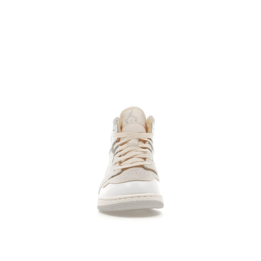 Air Jordan 1 Mid SE Craft Inside Out White Grey — 36