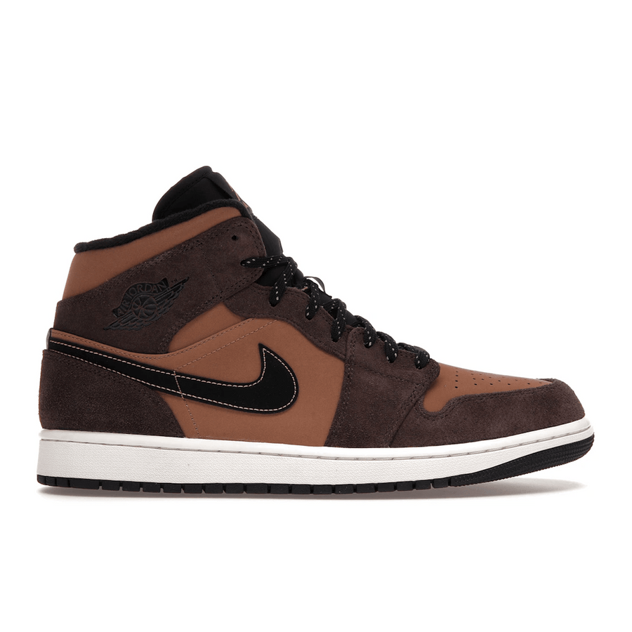 Air Jordan 1 Mid SE Dark Chocolate — 36
