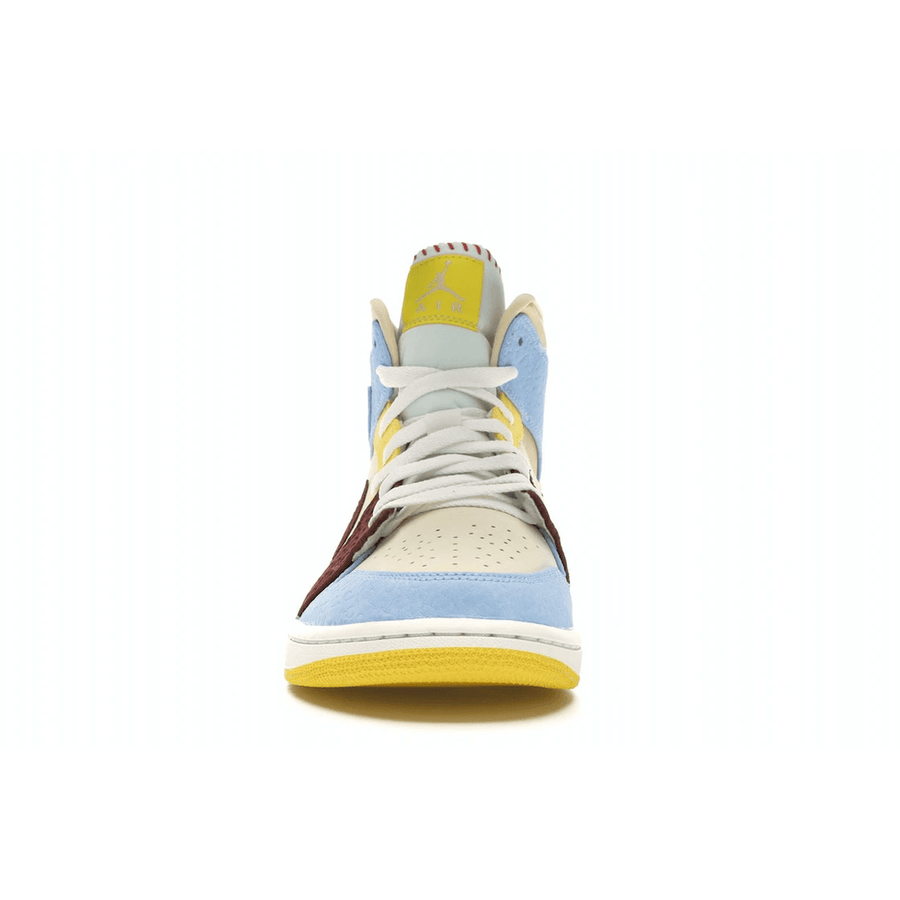 Air Jordan 1 Mid SE Fearless Maison Chateau Rouge — 36