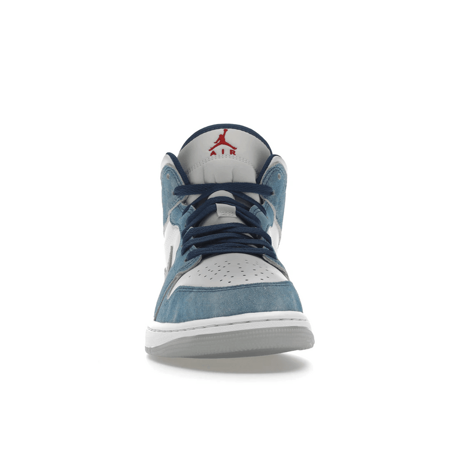 Air Jordan 1 Mid SE French Blue Light Steel — 36