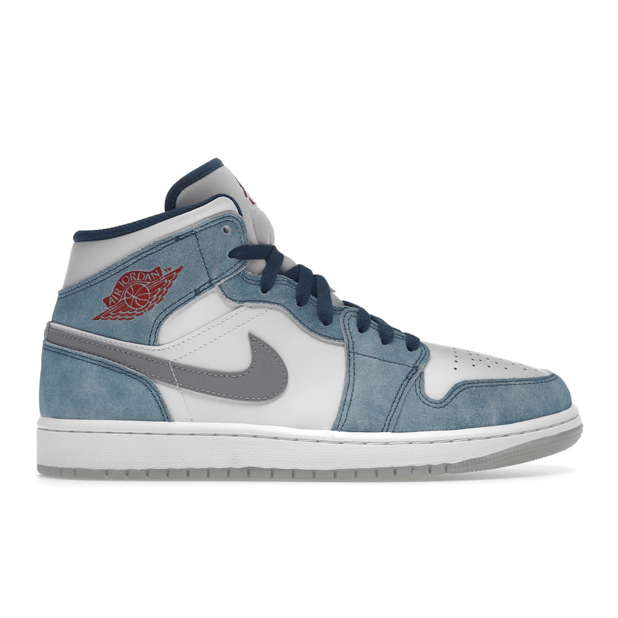 Air Jordan 1 Mid SE French Blue Light Steel — 36