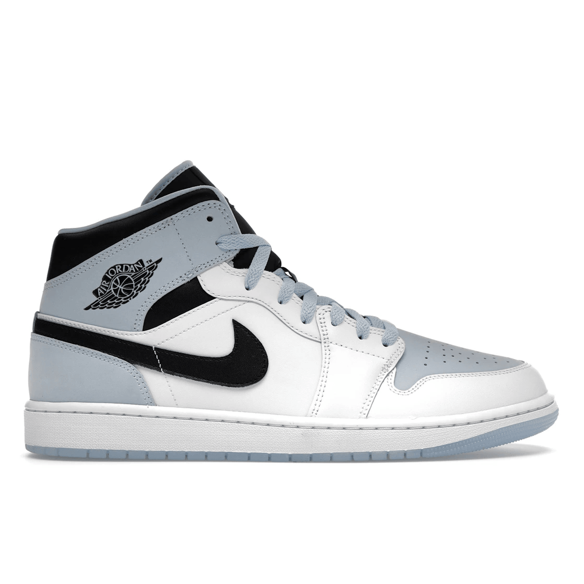 Air Jordan 1 Mid SE Ice Blue Black — 36