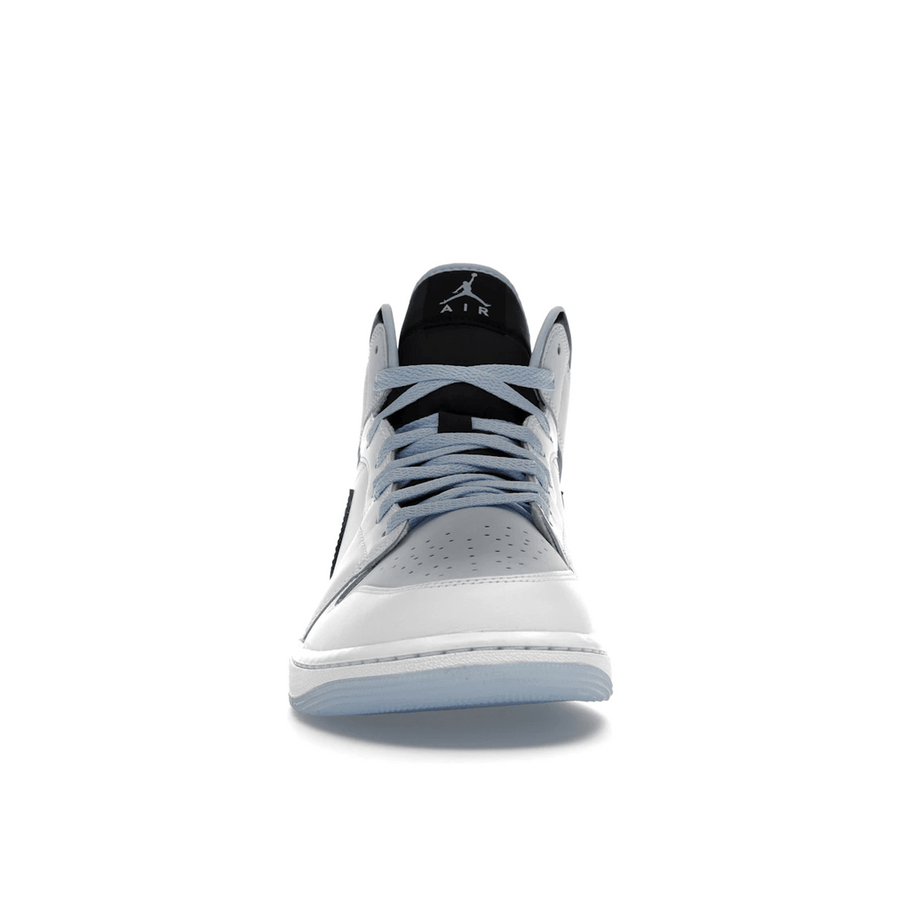Air Jordan 1 Mid SE Ice Blue Black — 36