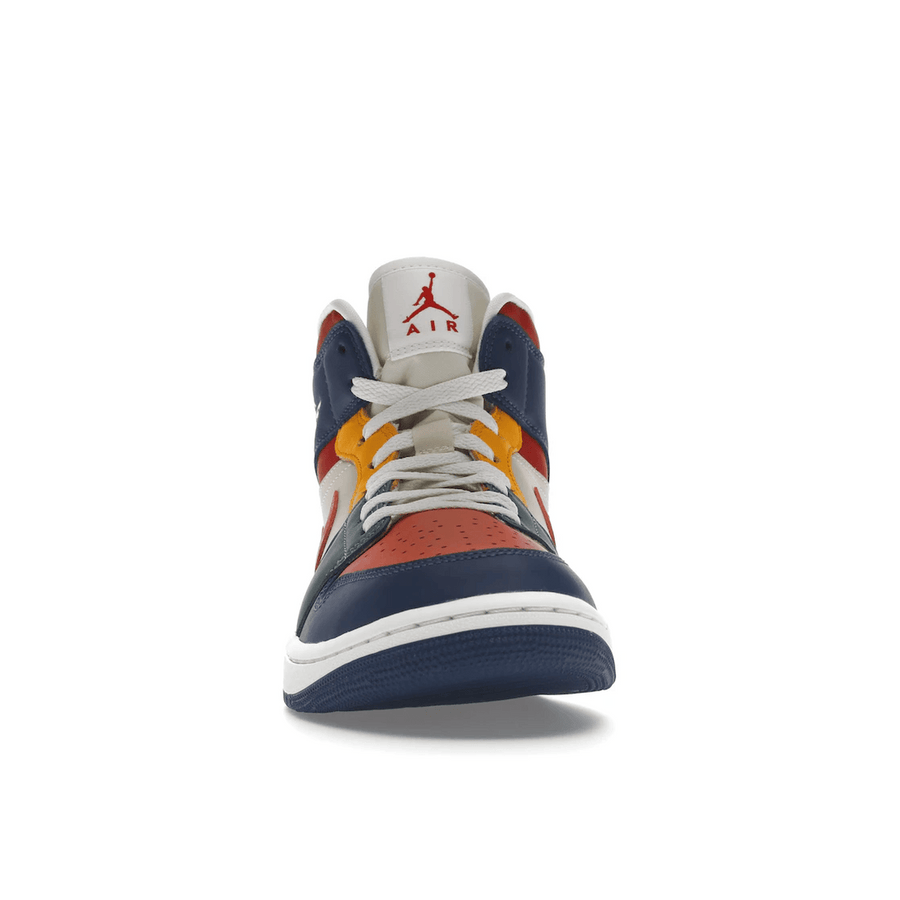 Air Jordan 1 Mid SE Multi Color Red — 36