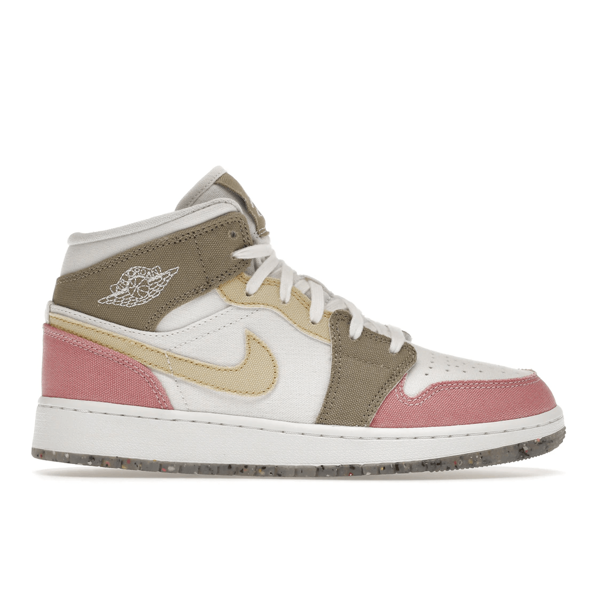 Air Jordan 1 Mid SE Pastel Vivid Green Grind — 36