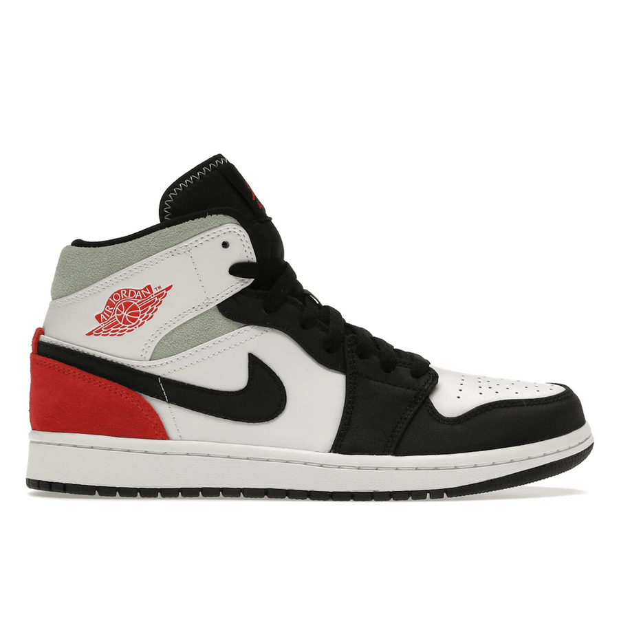 Air Jordan 1 Mid SE Red Black Toe — 36
