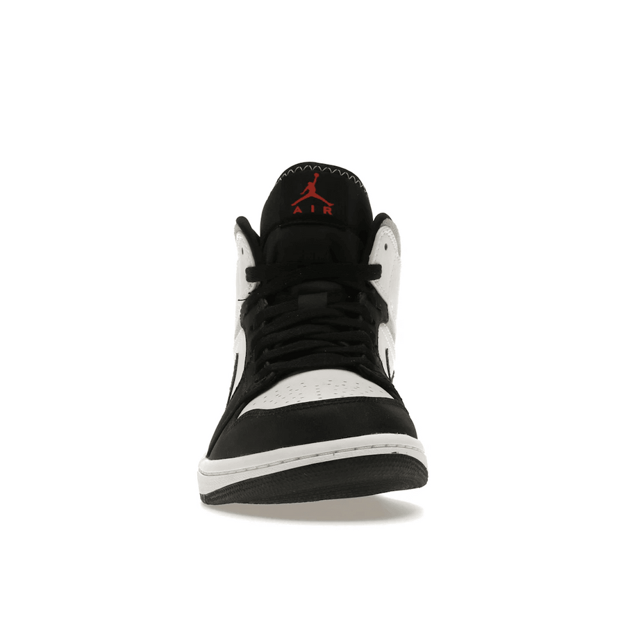 Air Jordan 1 Mid SE Red Black Toe — 36