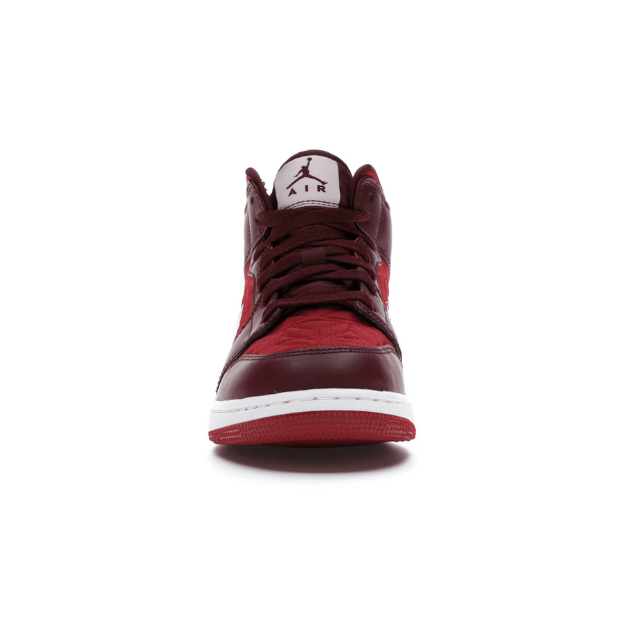 Air Jordan 1 Mid SE Red Quilt — 36