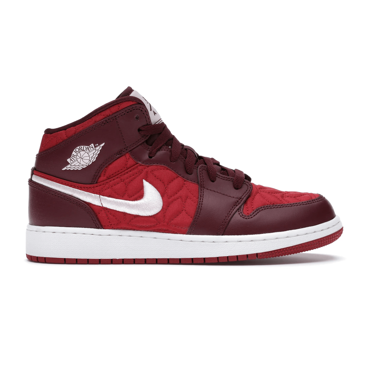 Air Jordan 1 Mid SE Red Quilt — 36