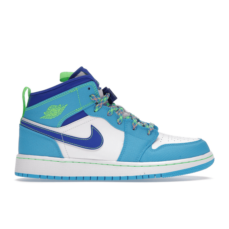 Air Jordan 1 Mid SE Sprite Blue — 36