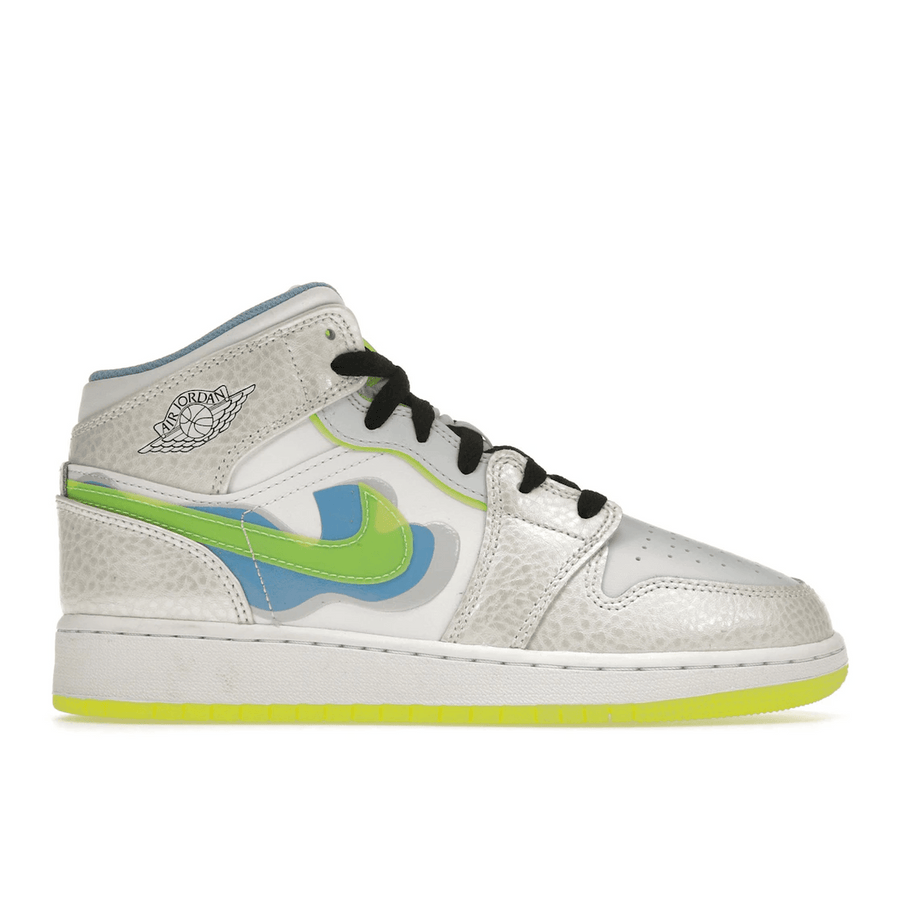 Air Jordan 1 Mid SE Warped Swoosh — 36