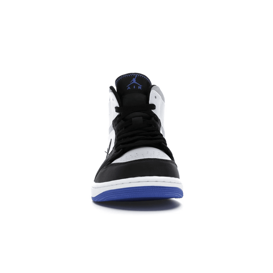 Air Jordan 1 Mid SE White Black Royal — 36