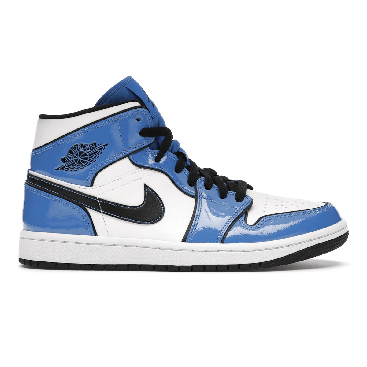 Air Jordan 1 Mid Signal Blue — 36