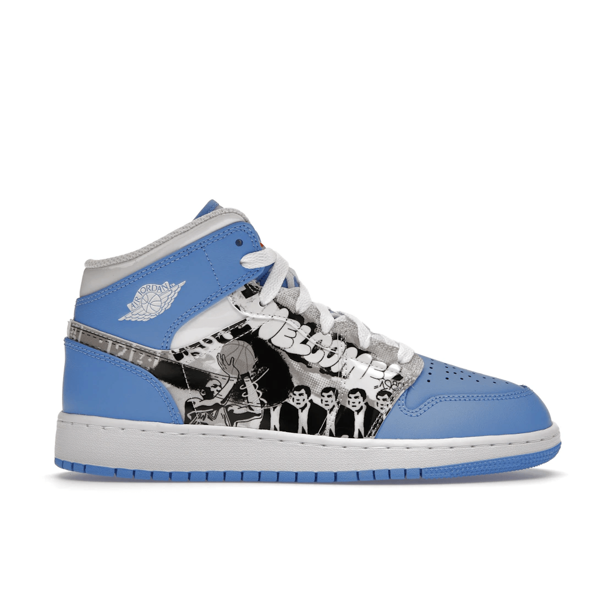 Air Jordan 1 Mid Sneaker School Game Winner — 36