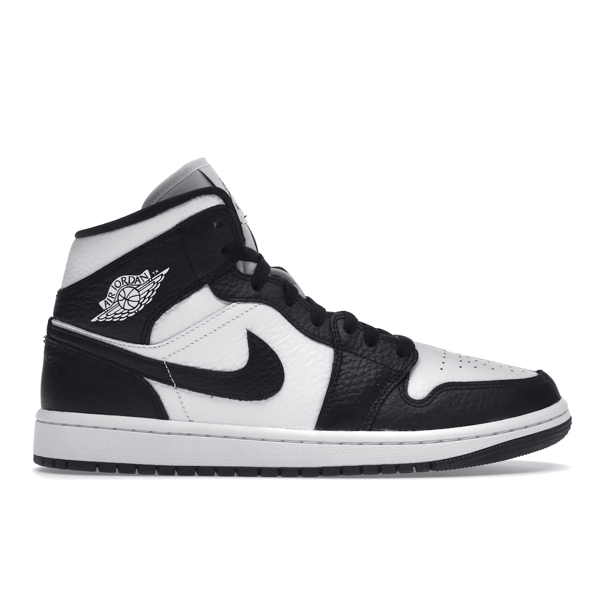 Air Jordan 1 Mid Split Black White — 36