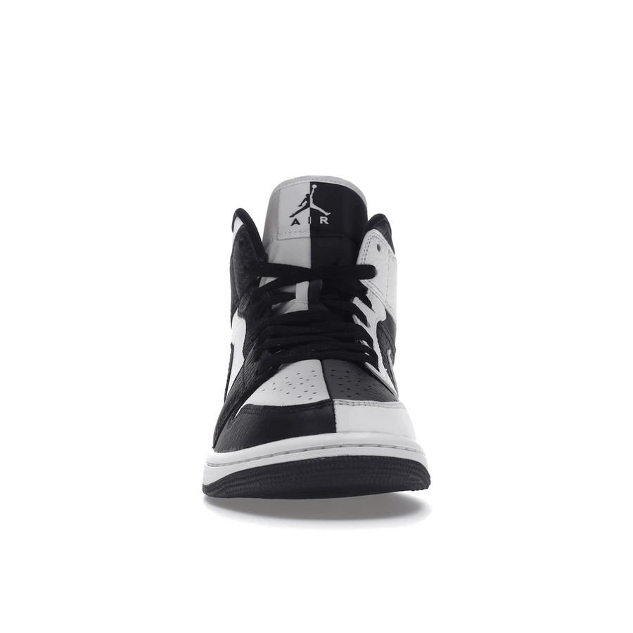 Air Jordan 1 Mid Split Black White — 36