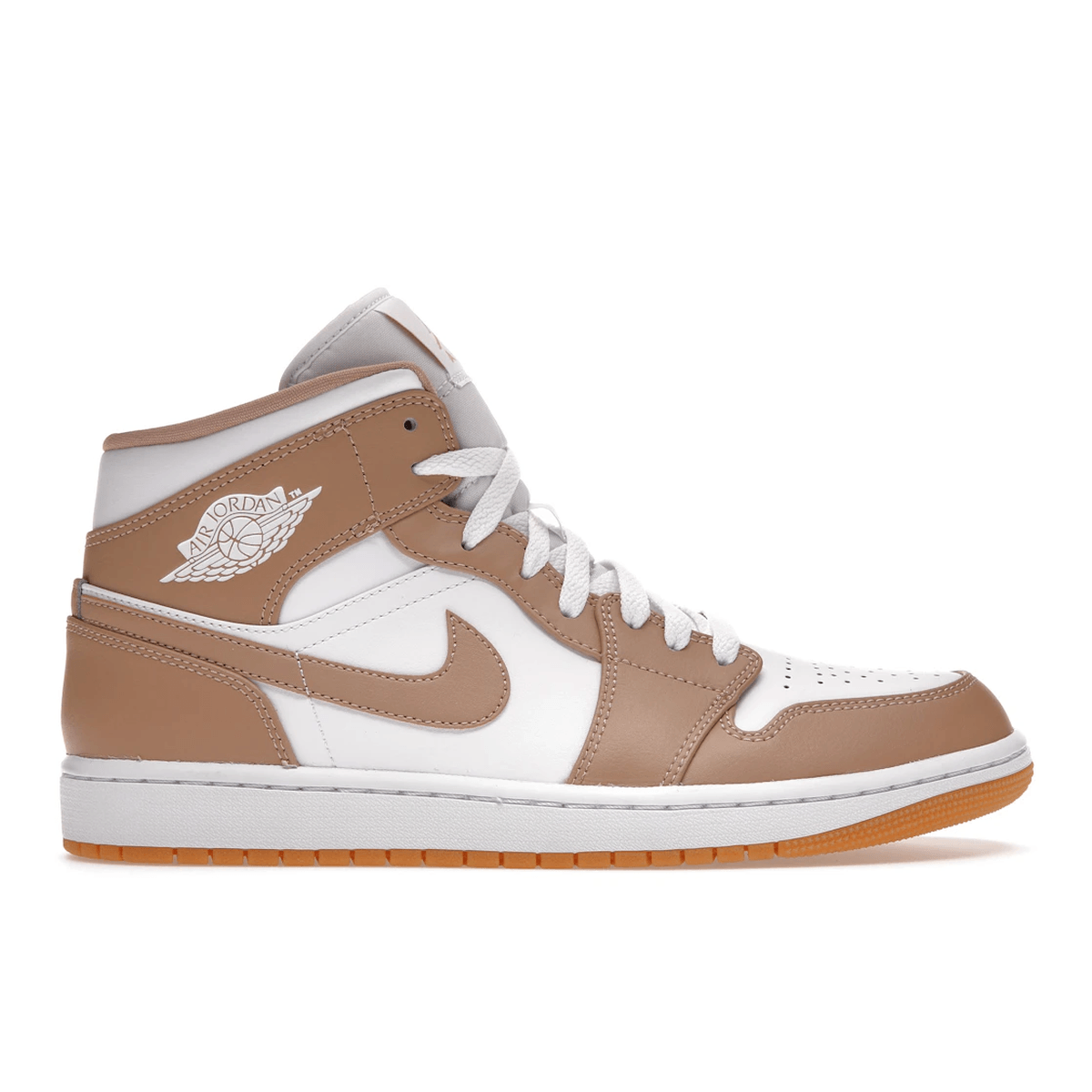 Air Jordan 1 Mid Tan Gum — 36