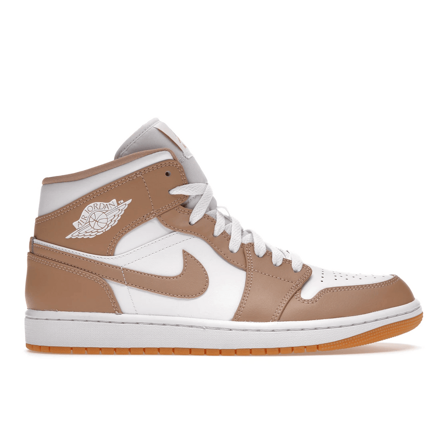 Air Jordan 1 Mid Tan Gum — 36