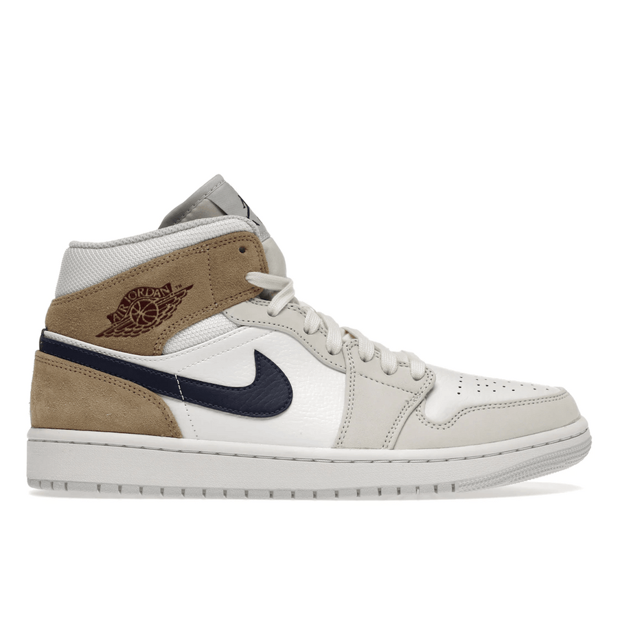 Air Jordan 1 Mid Tan Suede — 36