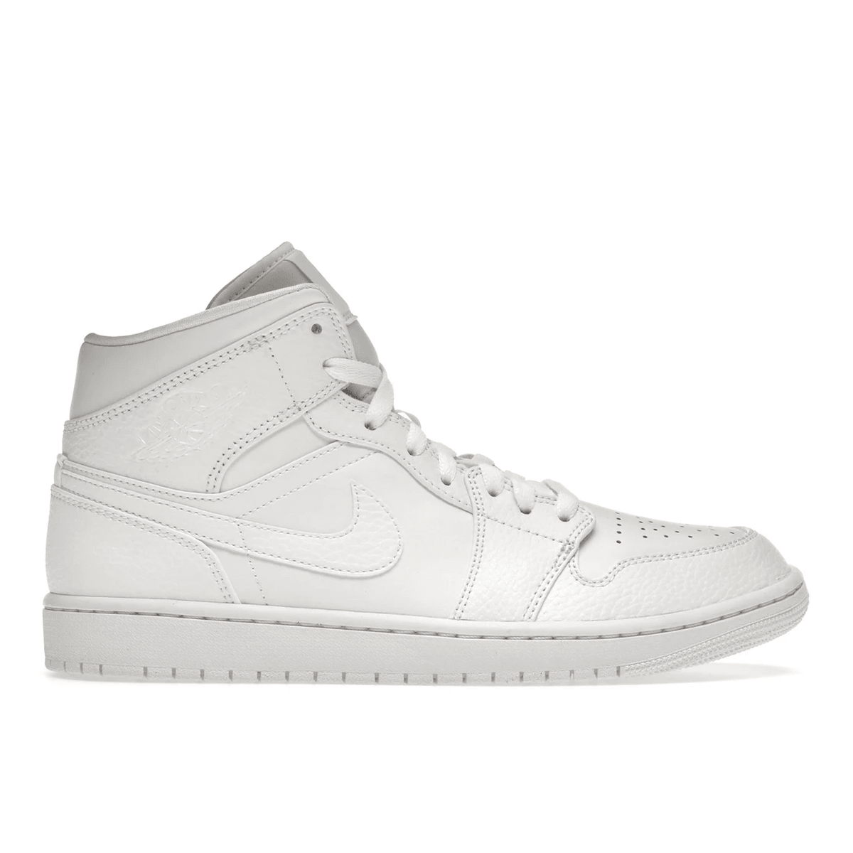 Air Jordan 1 Mid Triple White — 36