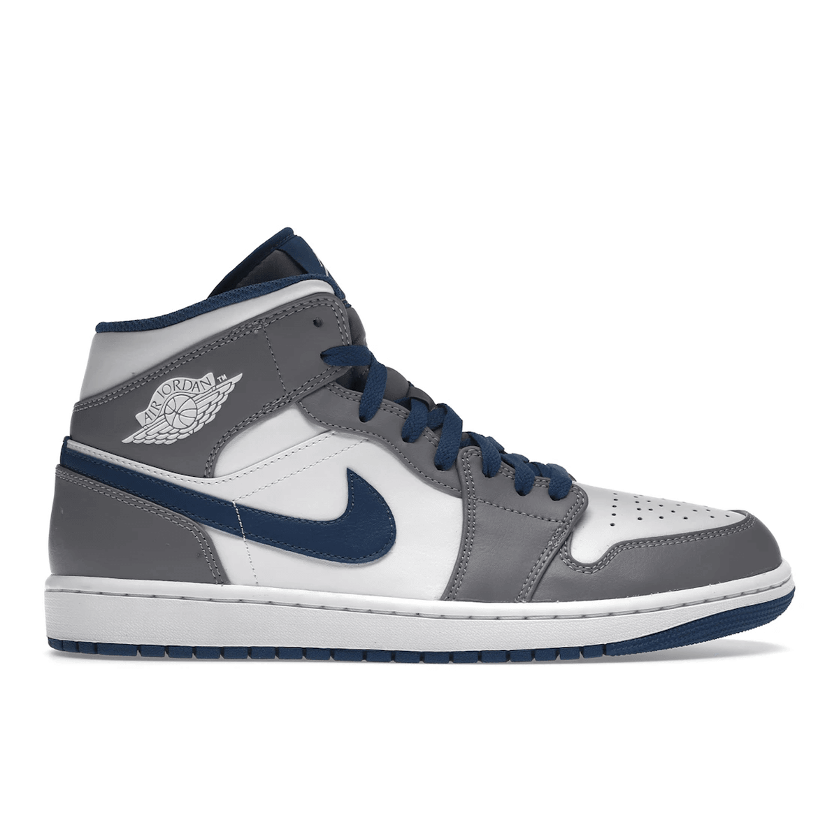 Air Jordan 1 Mid True Blue — 36