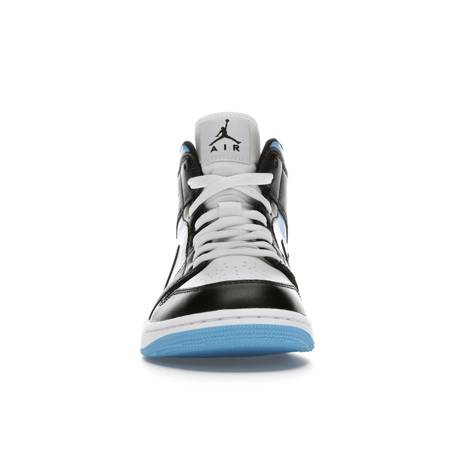 Air Jordan 1 Mid University Black White — 36