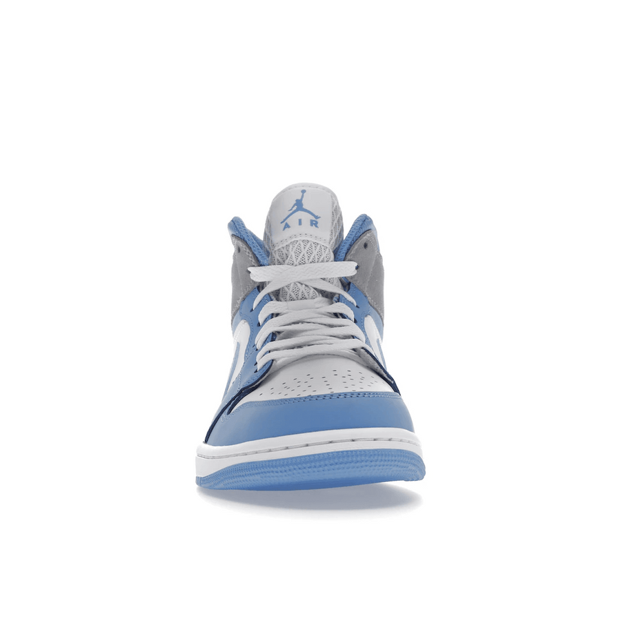 Air Jordan 1 Mid University Blue Grey — 36