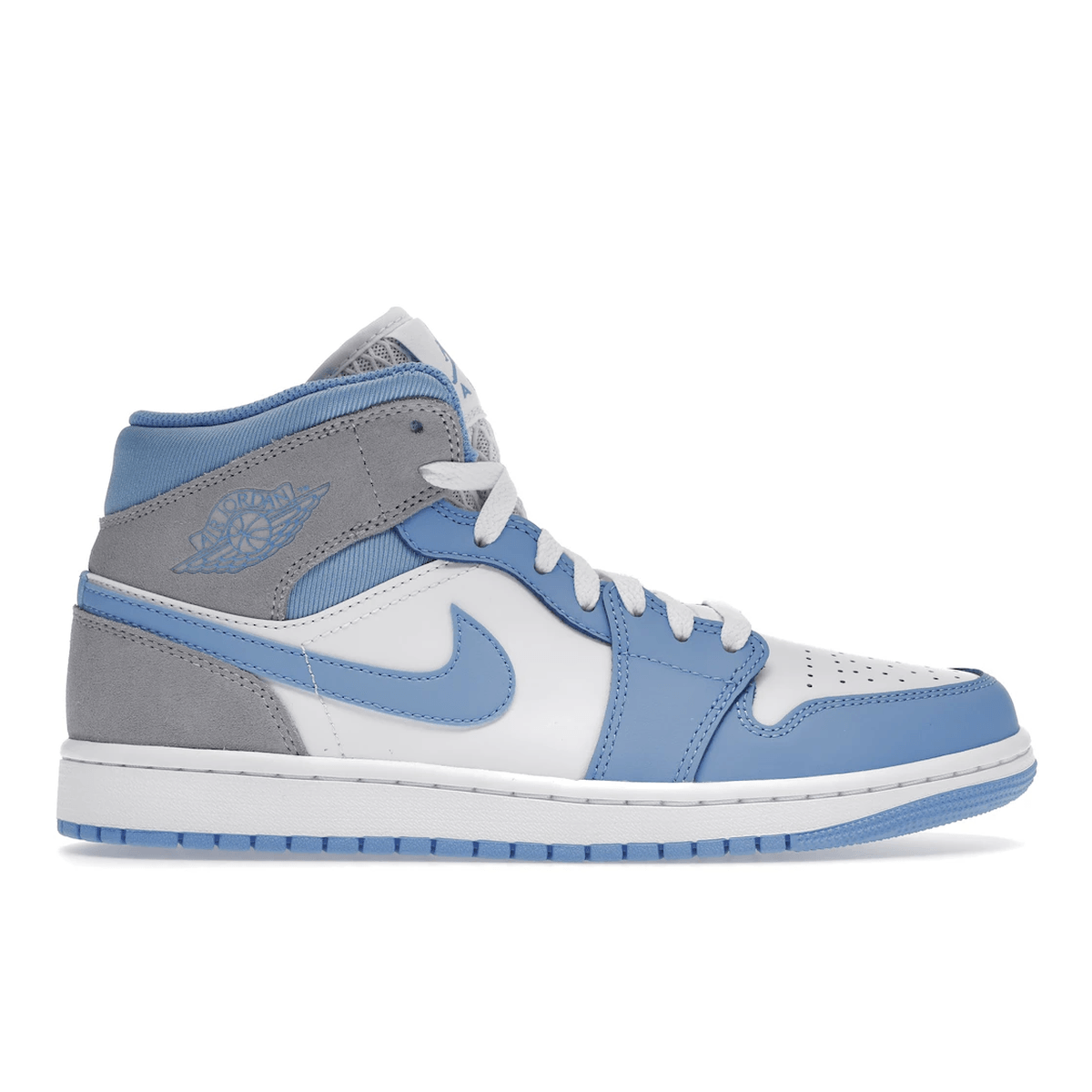 Air Jordan 1 Mid University Blue Grey — 36