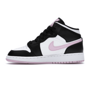 Air Jordan 1 Mid White Black Light Arctic Pink