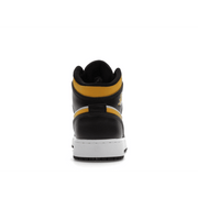 Air Jordan 1 Mid White Pollen Black