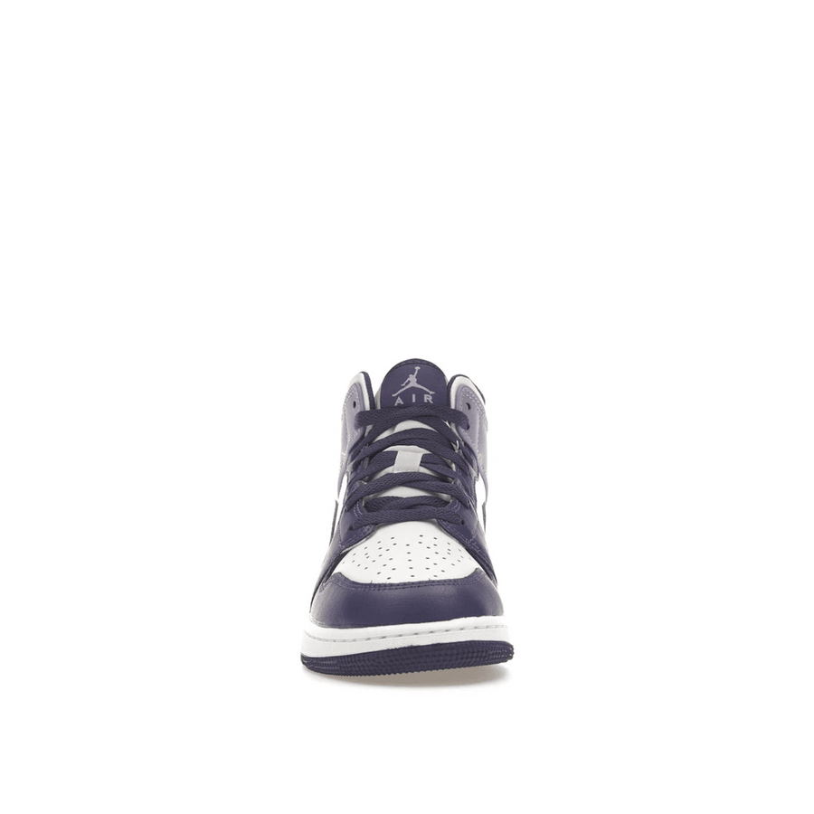 Air Jordan 1 Mid White Sky J Purple — 36