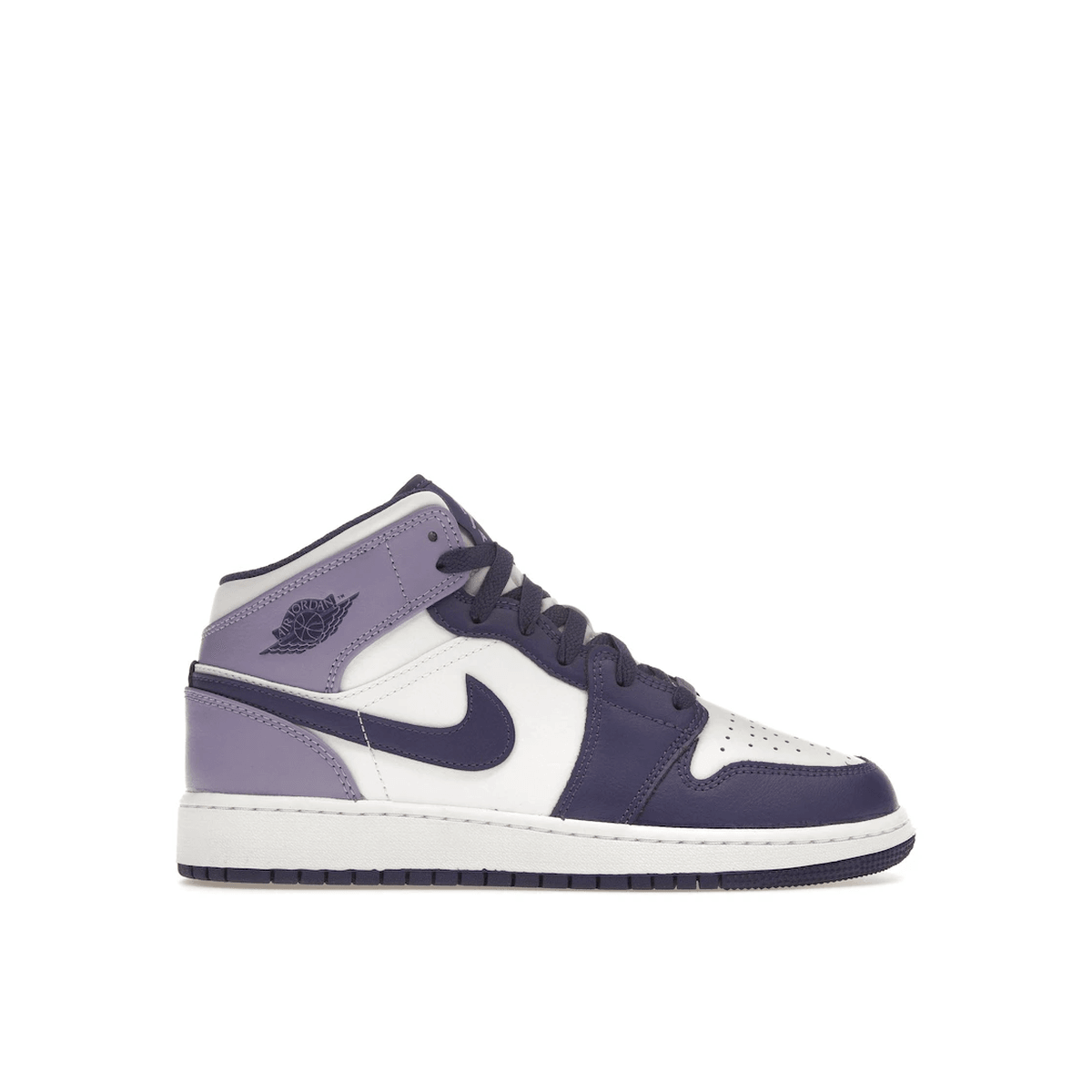 Air Jordan 1 Mid White Sky J Purple — 36