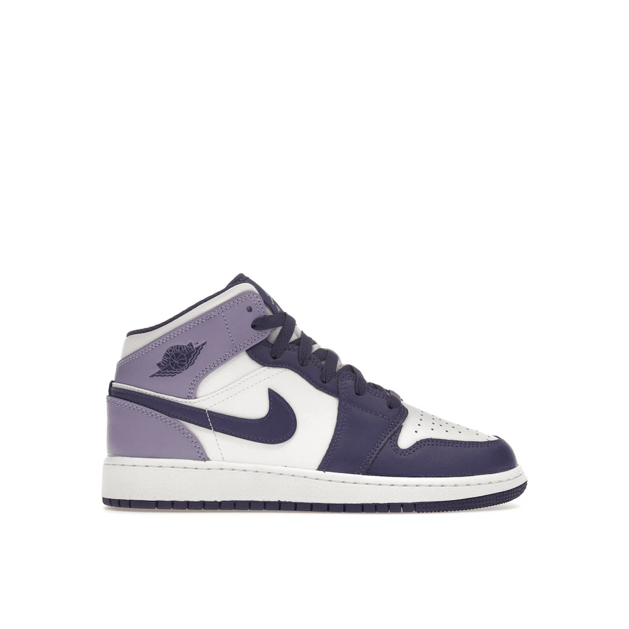 Air Jordan 1 Mid White Sky J Purple — 36