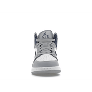Air Jordan 1 Mid Wolf Gray Midnight Navy