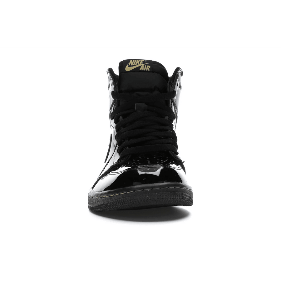 Air Jordan 1 Retro High Black Metallic Gold — 36