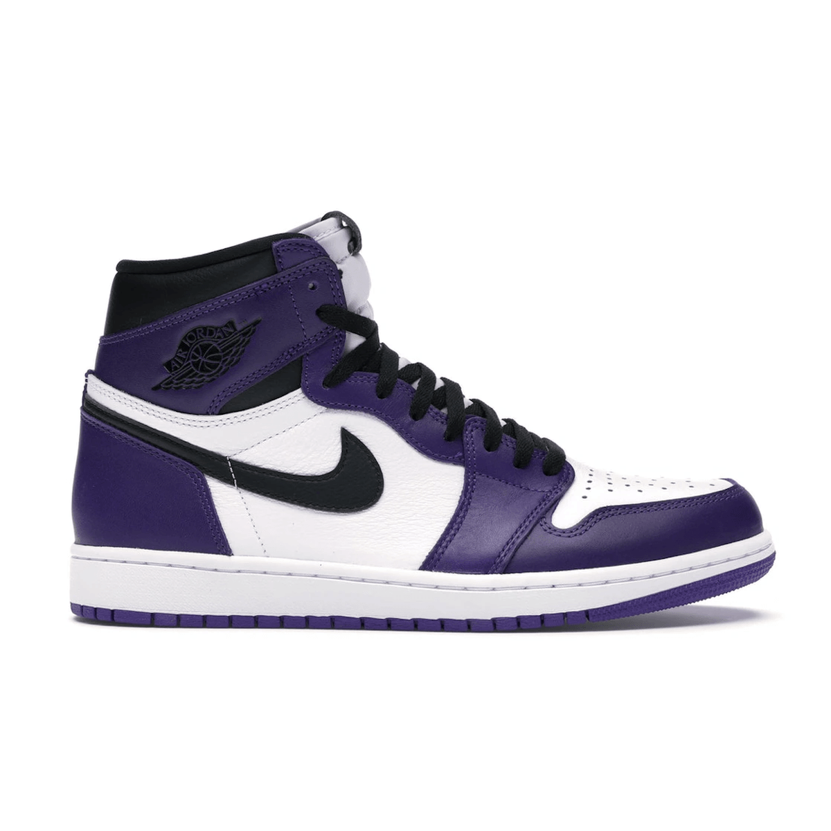 Air Jordan 1 Retro High Court Purple White — 36