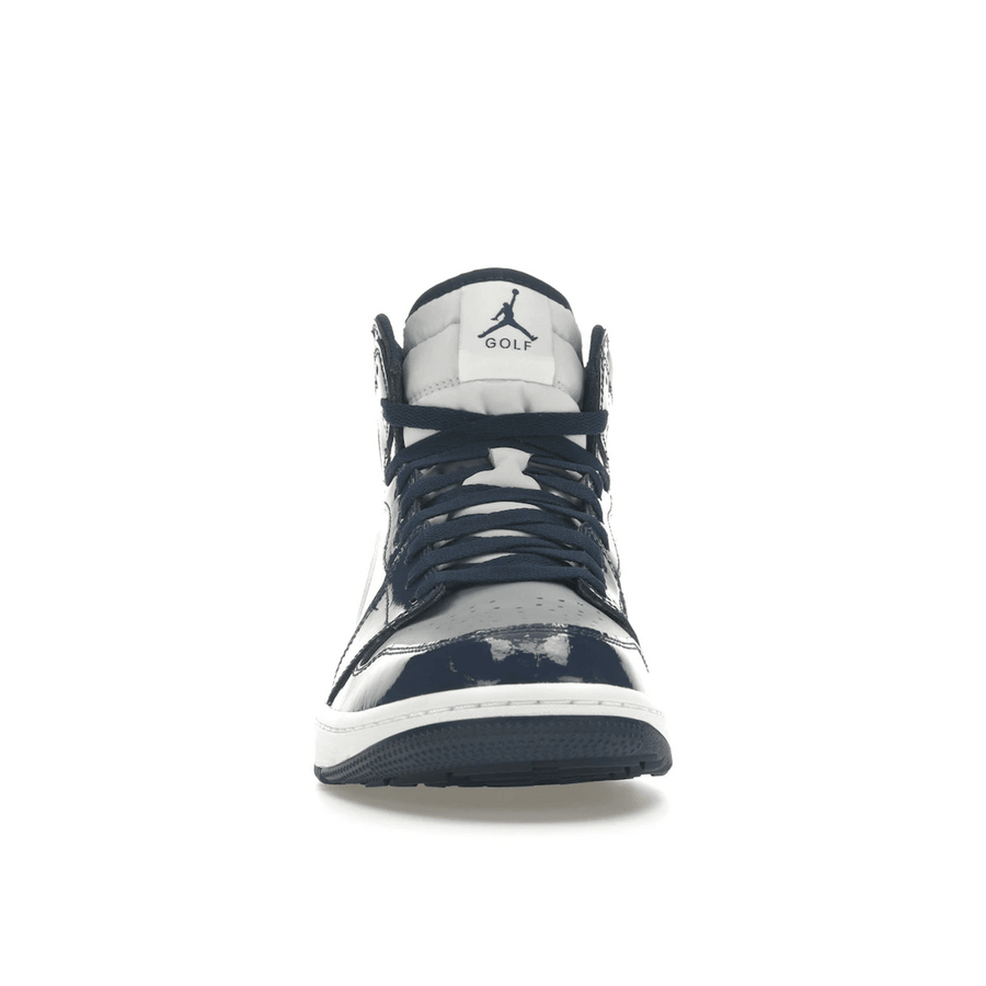 Air Jordan 1 Retro High Golf Patent Midnight Navy — 36