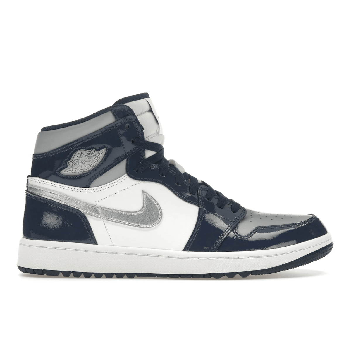 Air Jordan 1 Retro High Golf Patent Midnight Navy — 36