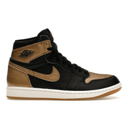 Air Jordan 1 Retro High AND Black Metallic Gold