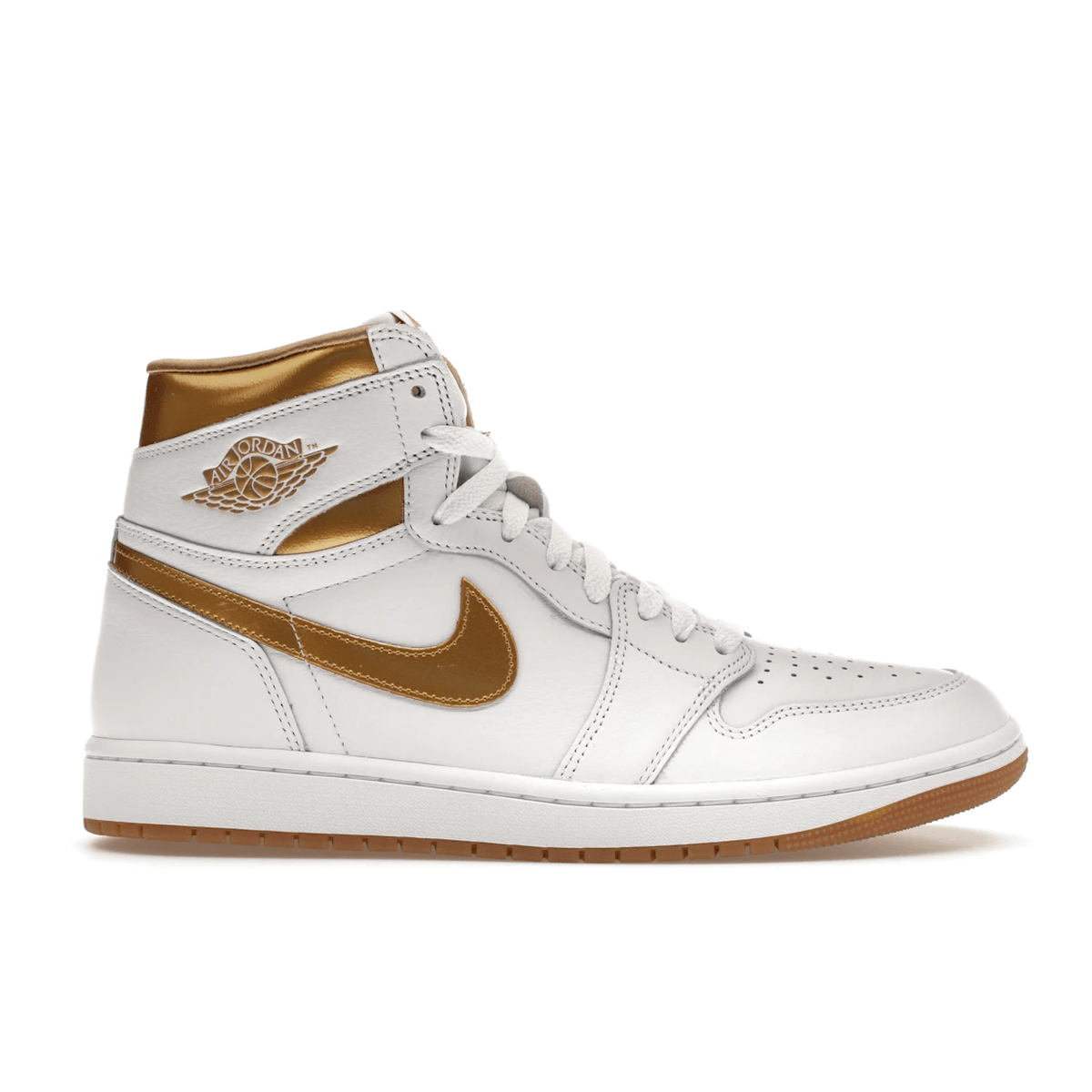 Air Jordan 1 Retro High AND Metallic Gold — 36