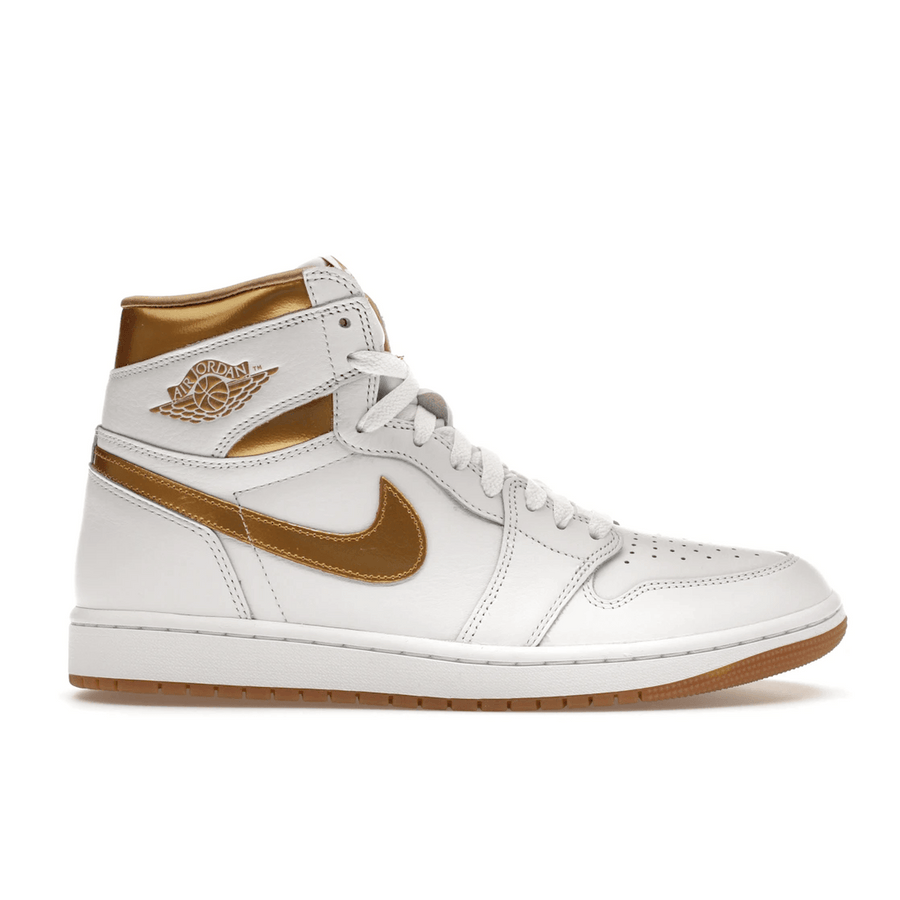 Air Jordan 1 Retro High AND Metallic Gold — 36