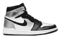 Air Jordan 1 Retro High Silver Toe