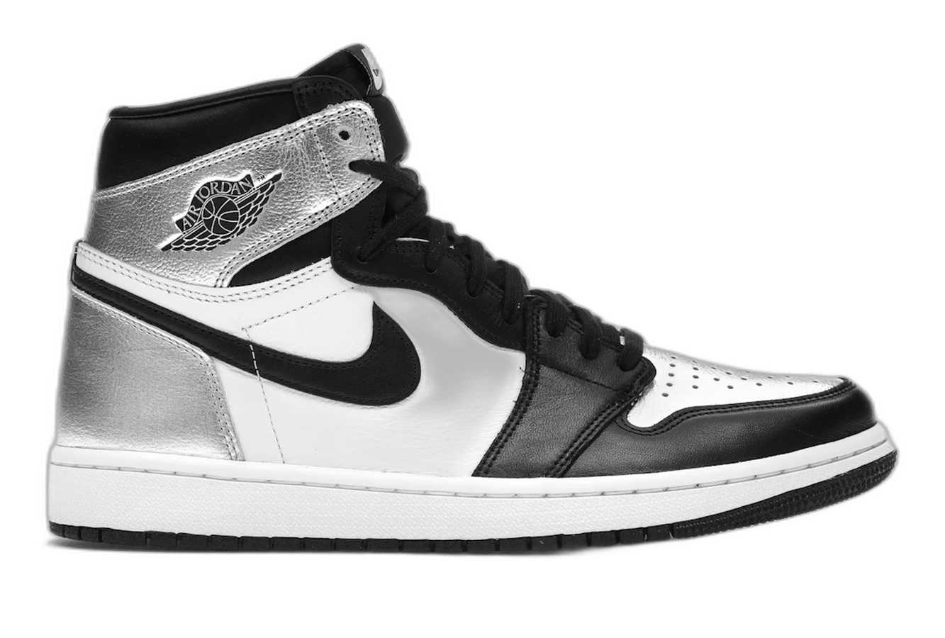 Air Jordan 1 Retro High Silver Toe — 36