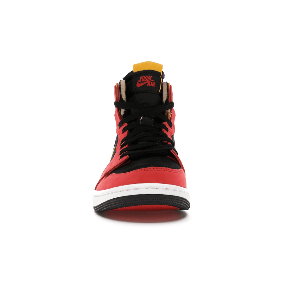 Air Jordan 1 Retro High Zoom Black Chile Red — 36